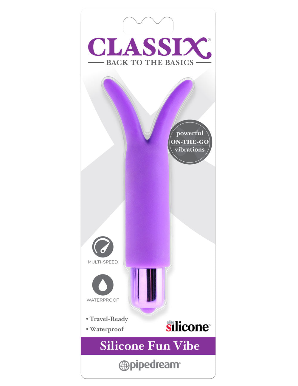 Silicone Fun Vibe - Purple by Pipedream