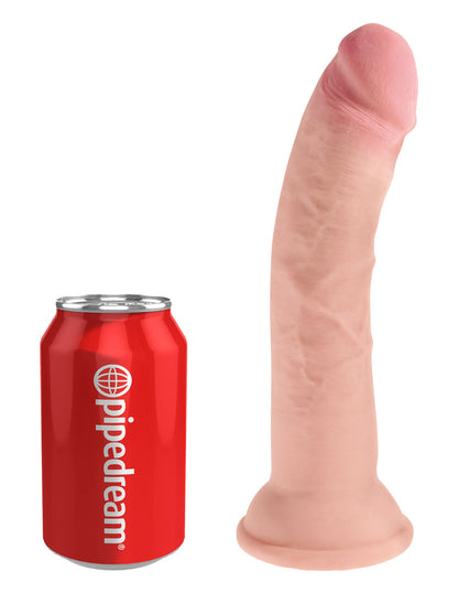 King Cock Plus Triple Density 8 Inch Cock - Light by Pipedream