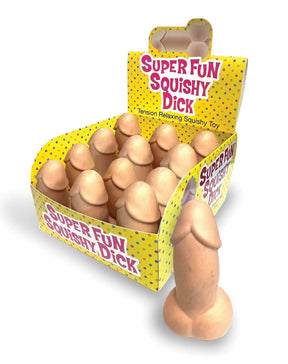 Little Genie Novelty Squishy Stress Toys — 12 Count Display - LG-CP1181