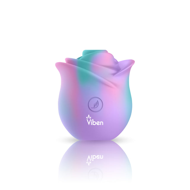 Viben Zen Rose Clitoral & Nipple Stimulator — Unicorn - VB-75012
