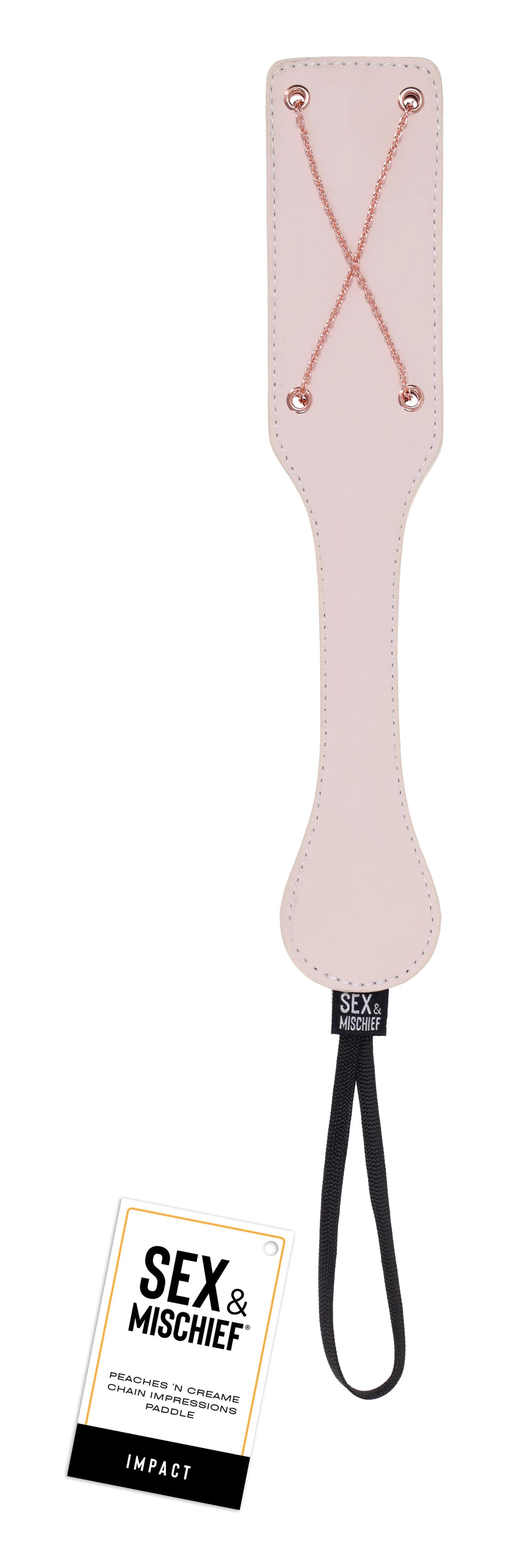 Sportsheets Chain Impressions Paddle - Peach - SS10209