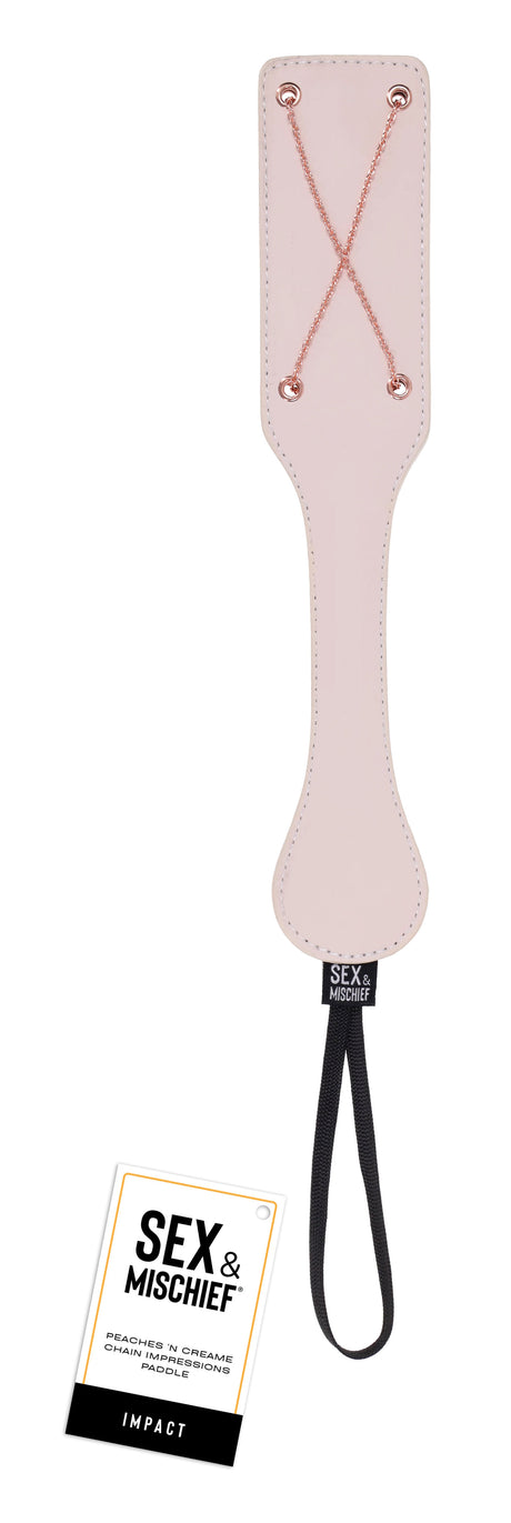 Sportsheets Chain Impressions Paddle - Peach - SS10209