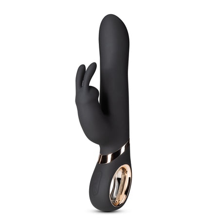 Blush Lush Victoria Rabbit Vibrator — Black, 9-inch - BL-42805