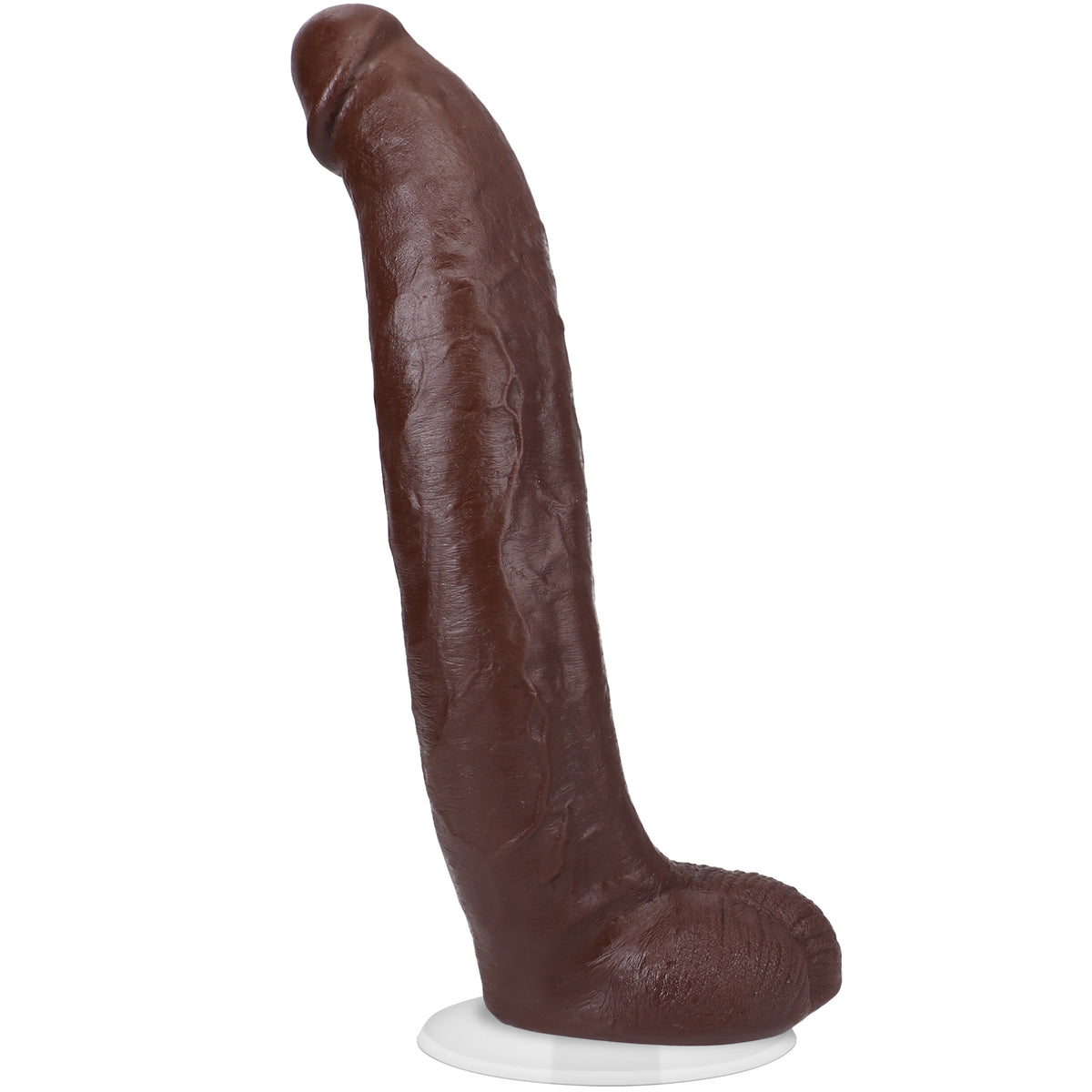 Doc Johnson Brickzilla 13" Ultraskyn Vac-U-Lock Dildo - Chocolate - DJ8160-31-BX