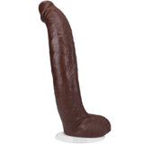 Doc Johnson Brickzilla 13" Ultraskyn Vac-U-Lock Dildo - Chocolate - DJ8160-31-BX