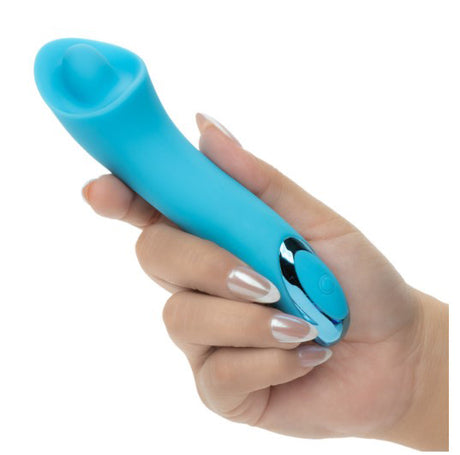 CalExotics Kroma Turbo Exciter Mini Rechargeable Massager, Blue - SE4406653