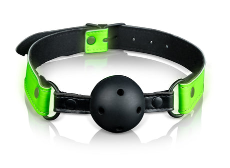 "Breathable Ball Gag - Glow in the Dark OU-OU758GLO"