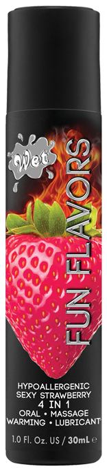 Wet Fun Flavors Sexy Strawberry Water-Soluble Flavor, 1 fl. oz. - WT801
