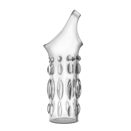 Blush Performance Studded Sleeve Ring — Clear TPE, 4.25 in - BL-13129