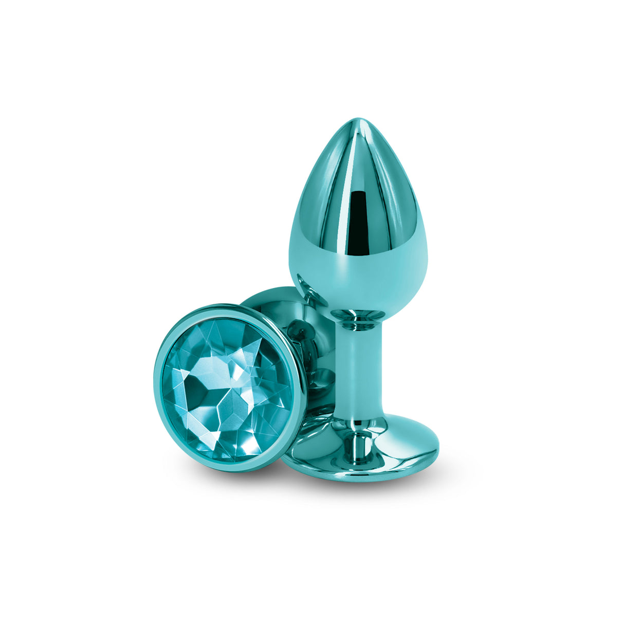 nsnovelties Rear Assets Small Anal Plug — Teal - NSN-0964-07