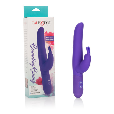 CalExotics Posh Silicone Bunny - 10-Function Vibrator, Purple - SE4540253