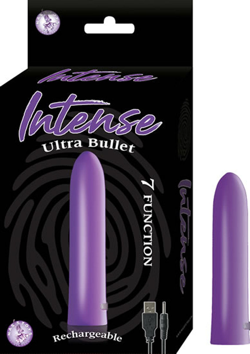 Nasstoys Intense Ultra Bullet Vibrator — Purple, USB Rechargeable - NW2799-2