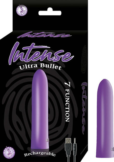 Nasstoys Intense Ultra Bullet Vibrator — Purple, USB Rechargeable - NW2799-2
