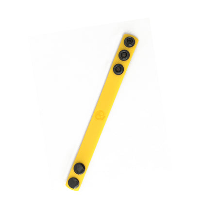 Boneyard Silicone Cock Strap 3 - Snap Ring - Yellow by Rascal - Boneyard