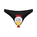 Male Power Choke the Chicken Bikini — One Size (Black) - MP-PAK725BKOS