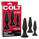 CalExotics Colt Silicone Anal Trainer Kit — 3 Graduated Plugs - SE6871053