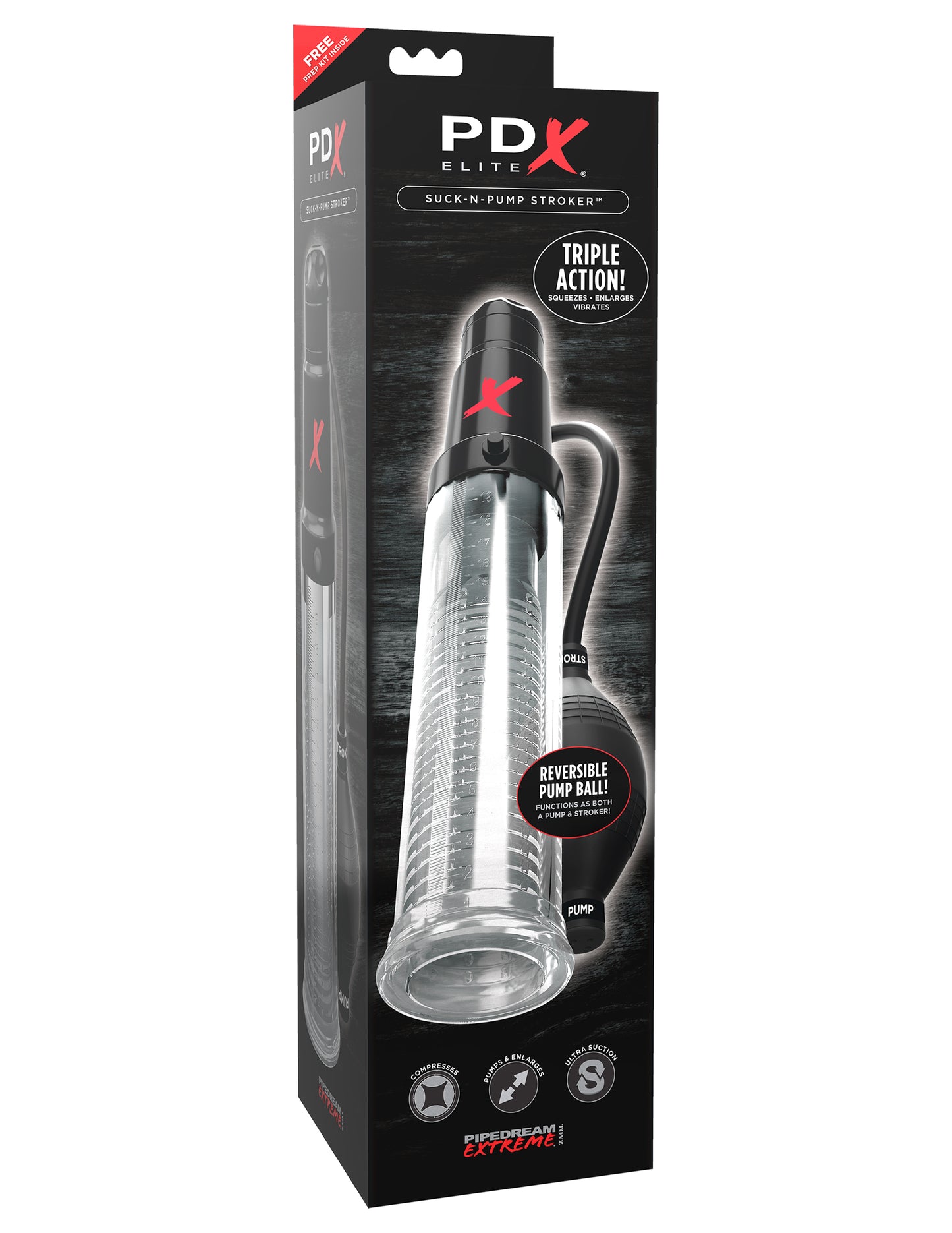 Pdx Elite Suck-N-Pump Stroker by Pipedream
