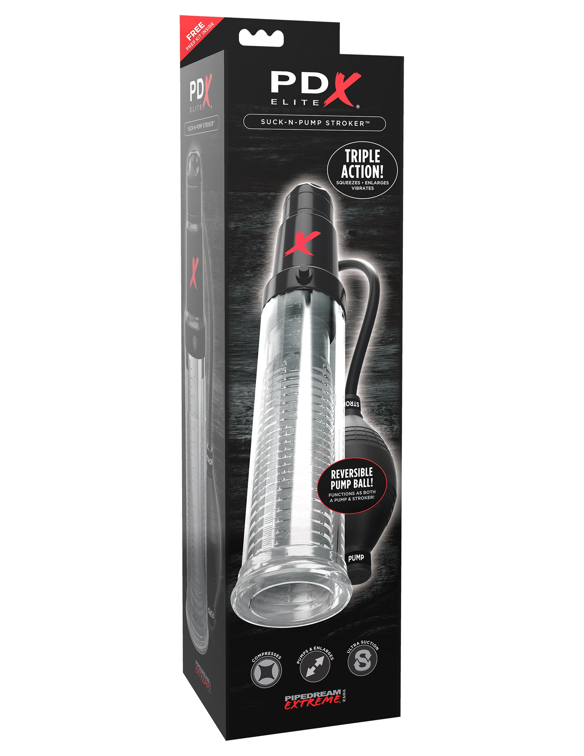 Pdx Elite Suck-N-Pump Stroker by Pipedream