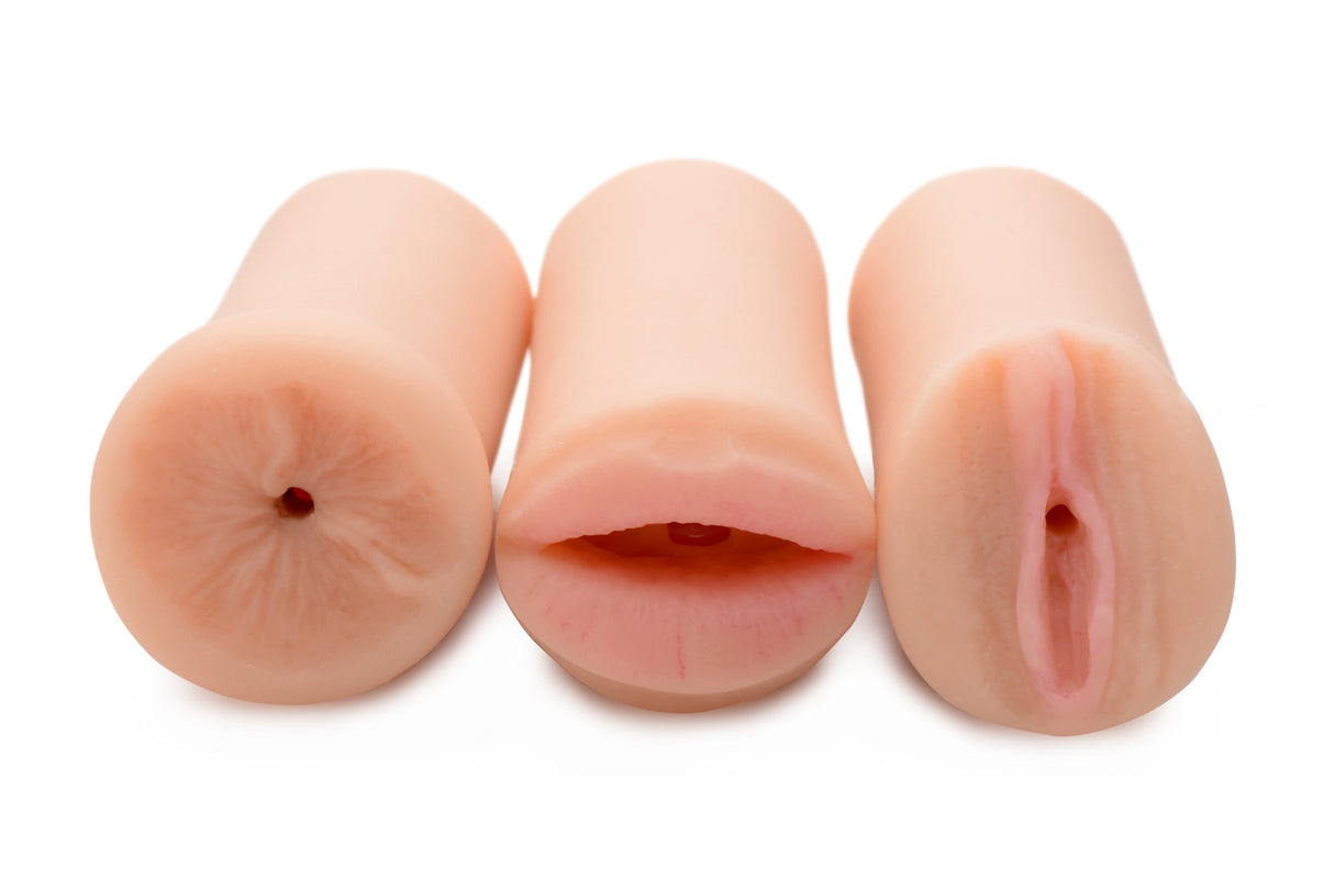 XR Brands Jesse Jane Three-Way Stroker Set (Trio) - JJN-JJ105