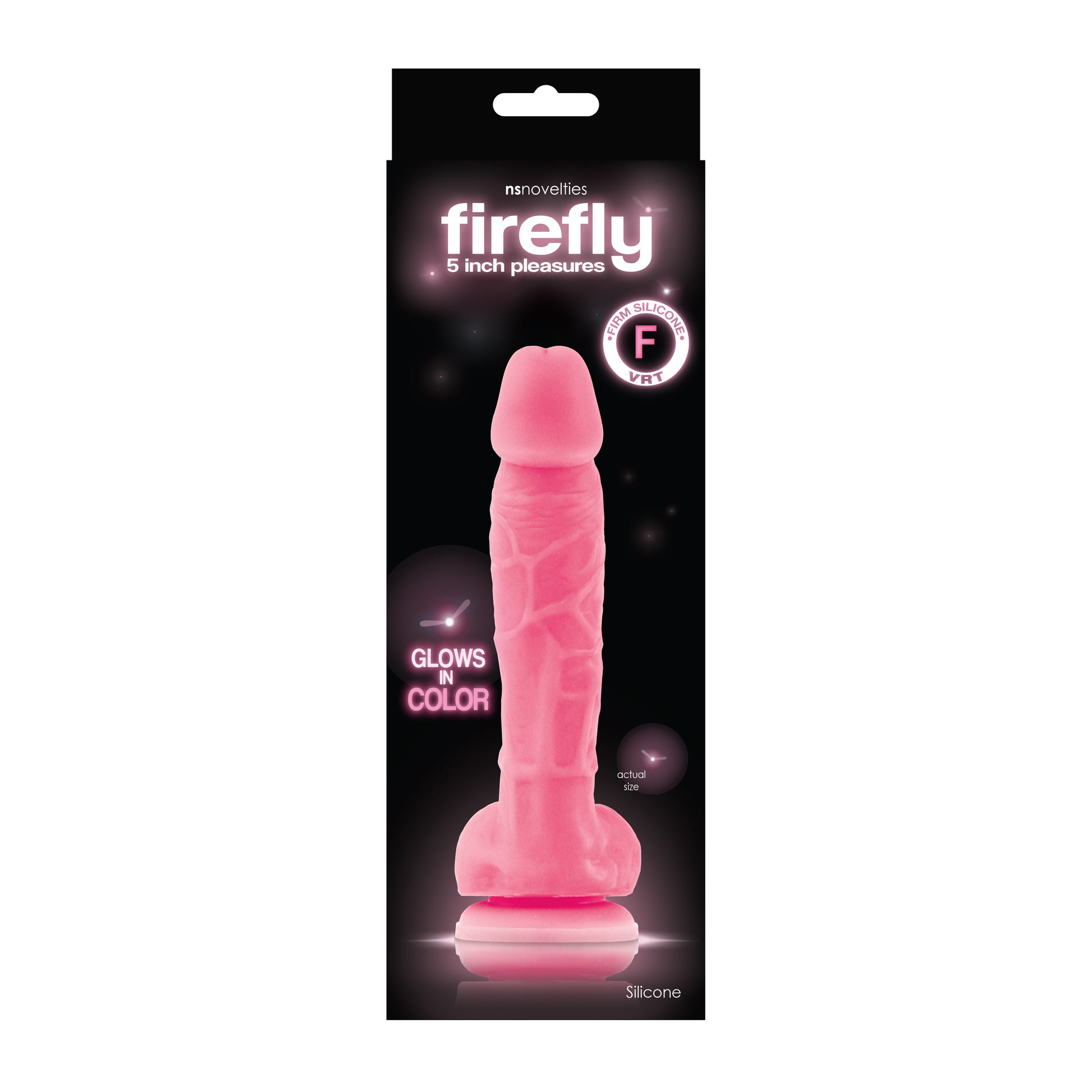 Firefly 5" Pleasure Dildo - Pink by nsnovelties
