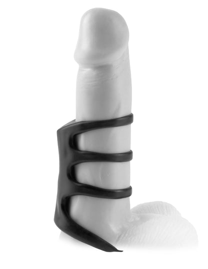 Fantasy X-Tensions Vibrating Power Cage - Black by Pipedream