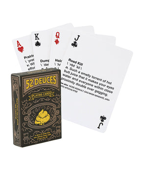 52 Deuces Poop Themed Playing Cards by Sleazy Greetings