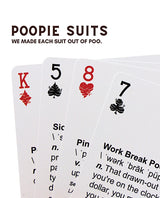 52 Deuces Poop Themed Playing Cards by Sleazy Greetings
