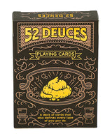 Sleazy Greetings 52 Deuces Poop-Themed Playing Cards — 54-Card Deck (2.5 x 3.5 in)