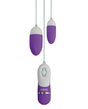 GigaLuv Dual Vibra Bullets - 10 Functions Purple by Gigaluv