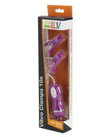 GigaLuv Vibro Clamps - 10 Functions Purple by Gigaluv