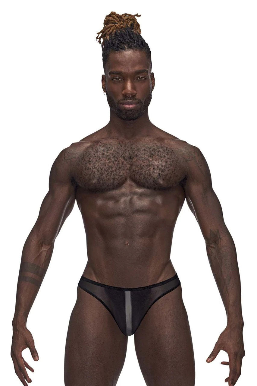 "Landing Strip Bikini Brief - Large - Black MP-480271BKLG"