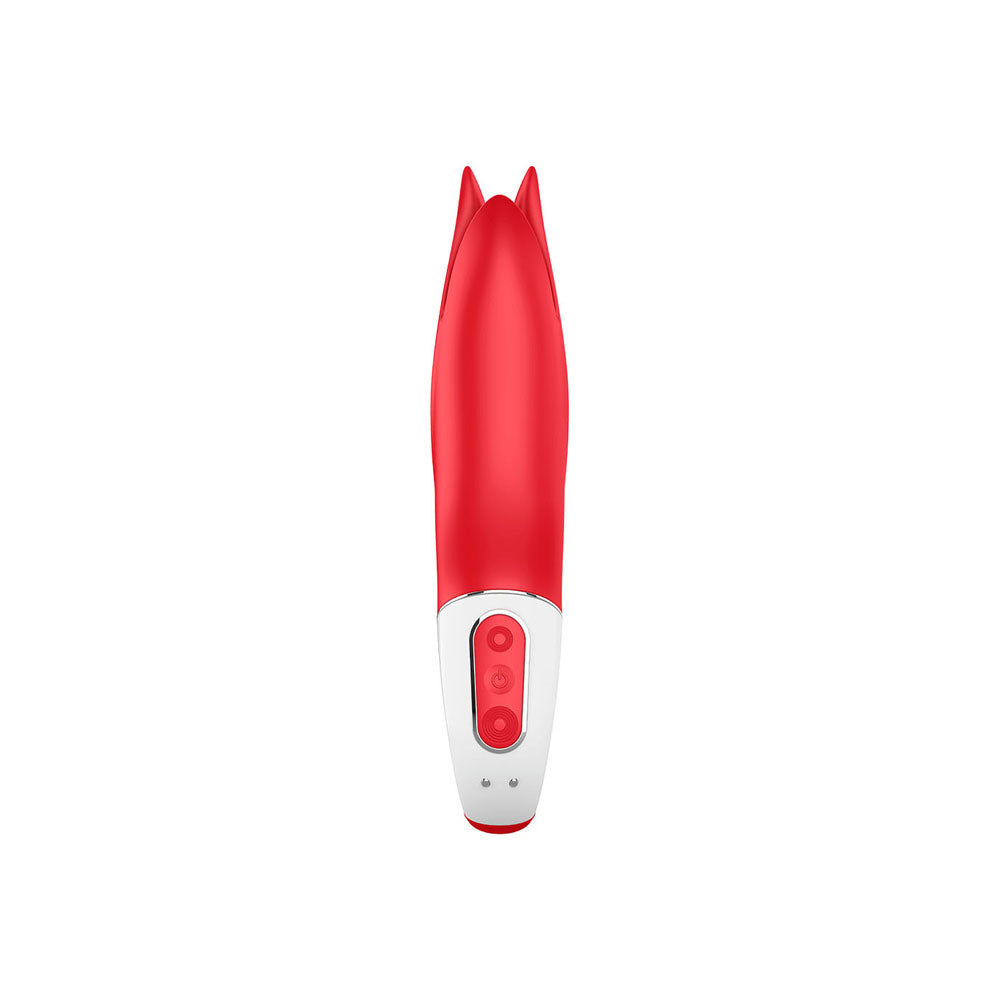 Satisfyer Power Flower Vibe — Rechargeable Silicone Vibrator, 12 Modes - SAT-POWERFLWR