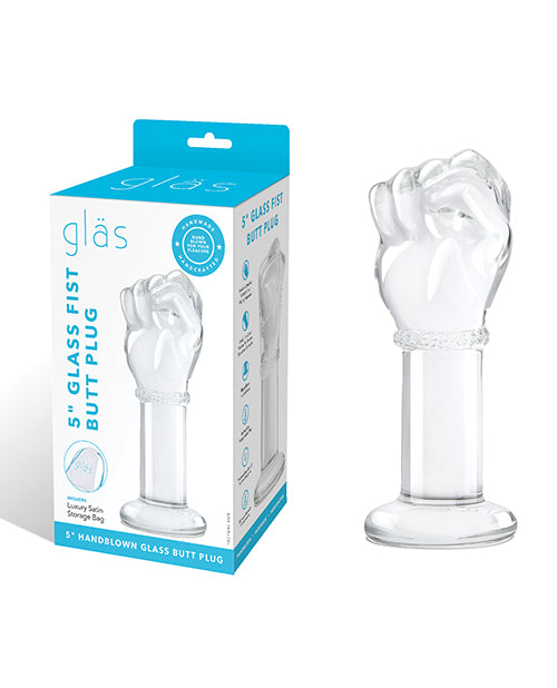 Glas 5" Fist Butt Plug by Glas