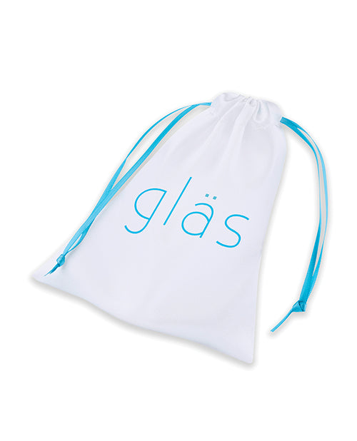 Glas 5" Glass Fist Butt Plug — Hypoallergenic Glass, Flared Base