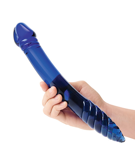Glas 11" Double-Sided Glass Dildo for G-Spot & P-Spot