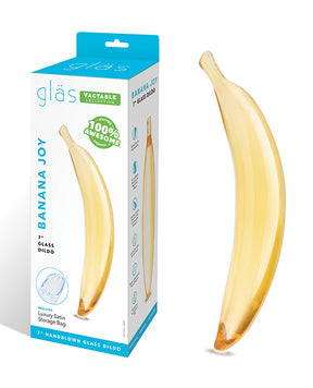 Glas 7" Dildo Banana Joy by Glas