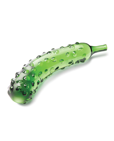Glas Caressing Cucumber Glass Dildo — 8.25 inches