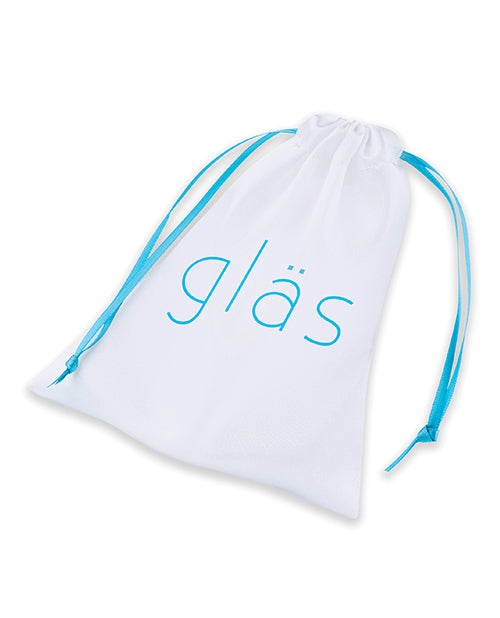 Glas Cornstar 4" Glass Butt Plug — 3.5" Insertable