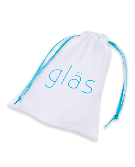 Glas Cornstar 4" Glass Butt Plug — 3.5" Insertable