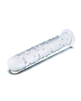 Glas 10" Extra-Large Glass Dildo - Clear