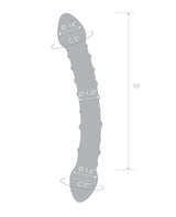 Glas Double Trouble 12" Double-Ended Glass Dildo