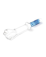 Glas 11" Double-Ended Glass Fist Dildo with Handle Grip