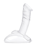 Glas 7.5" Rideable Standing Cock w/Stability Base by Glas