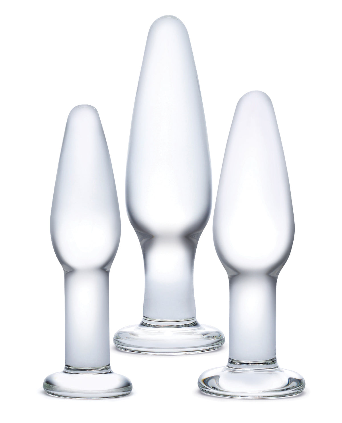 Glas 3-Piece Glass Anal Training Kit