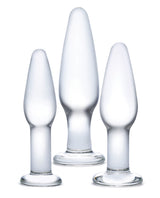 Glas 3-Piece Glass Anal Training Kit
