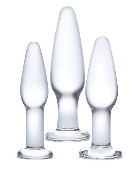 Glas 3-Piece Glass Anal Training Kit
