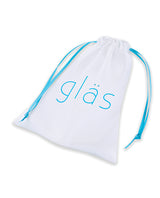 Glas Rechargeable 4-Inch Vibrating G/P-Spot Plug — Blue