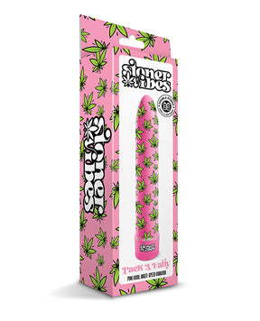 Stoner Vibes Pack A Fatty Multi Speed Vibrator - Pink Kush by Stoner Vibes