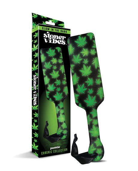 Stoner Vibes Glow in the Dark Paddle - Green by Stoner Vibes