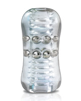 MSTR B8 Head Banger Beaded Clear-View Stroker - Clear by MSTR B8